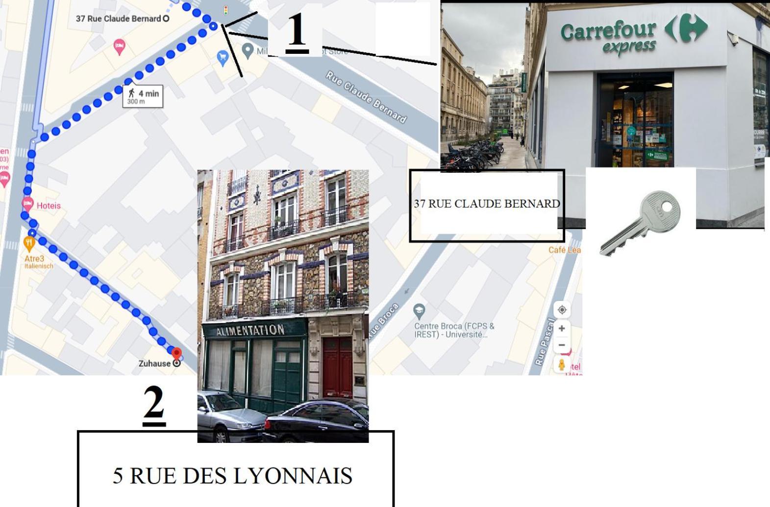 Petite Maison Avec Cour Dans Les Beaux Quartiers-Vous Faites Le Menage- Very Good Prices For T-H-E Location But You Have To Clea-N Th-E Flat Lägenhet Paris Exteriör bild